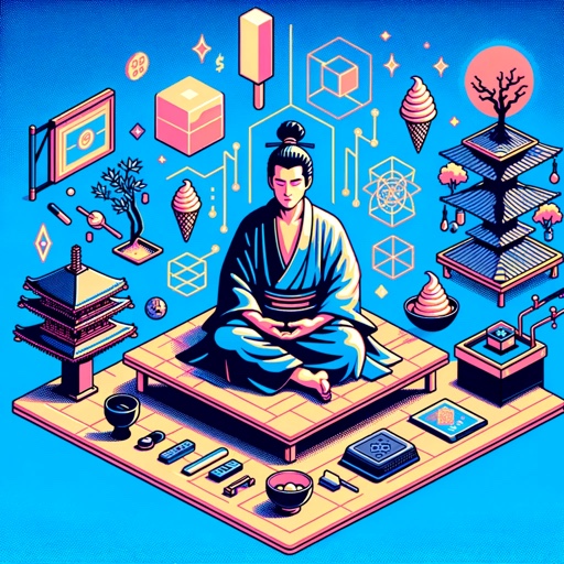 A tech wizard with a mysterious aura, always dropping wisdom in riddles. Known for his Zen-like ice cream analogies.