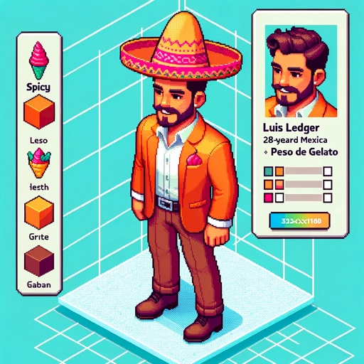 Warm and welcoming, Luis draws parallels between the vibrant Mexican culture and the colorful world of crypto.